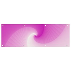 Abstract Spiral Pattern Background Banner And Sign 9  X 3  by Sarkoni