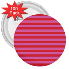 Stripes Striped Design Pattern 3  Buttons (100 Pack)  by Grandong