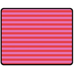 Stripes Striped Design Pattern Two Sides Fleece Blanket (medium) by Grandong