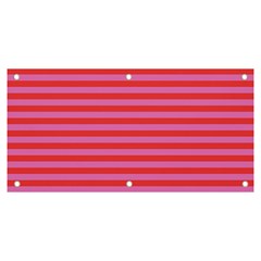 Stripes Striped Design Pattern Banner And Sign 6  X 3  by Grandong