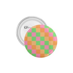 Checkerboard Pastel Squares 1 75  Buttons by Grandong