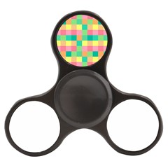 Checkerboard Pastel Square Finger Spinner by Grandong