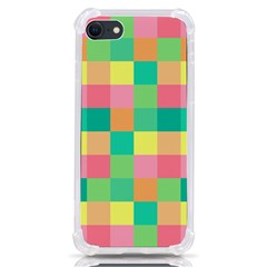 Checkerboard Pastel Square Iphone Se by Grandong