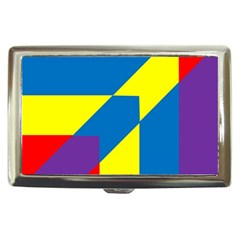 Colorful Red Yellow Blue Purple Cigarette Money Case by Grandong