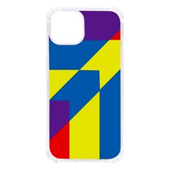 Colorful Red Yellow Blue Purple Iphone 13 Tpu Uv Print Case by Grandong