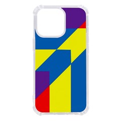 Colorful Red Yellow Blue Purple Iphone 13 Pro Tpu Uv Print Case by Grandong