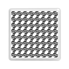 Pattern Monochrome Repeat Memory Card Reader (square) by Apen