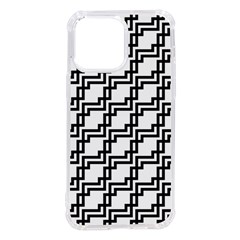 Pattern Monochrome Repeat Iphone 14 Pro Max Tpu Uv Print Case by Apen