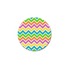 Chevron Pattern Design Texture Golf Ball Marker (10 Pack) by Apen