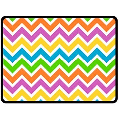 Chevron Pattern Design Texture Fleece Blanket (large)