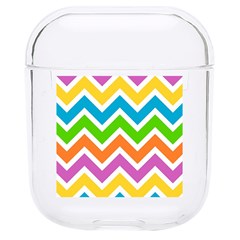 Chevron Pattern Design Texture Hard Pc Airpods 1/2 Case