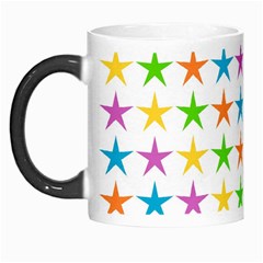 Star Pattern Design Decoration Morph Mug