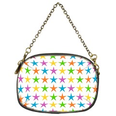 Star Pattern Design Decoration Chain Purse (One Side)