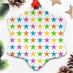 Star Pattern Design Decoration Ornament (Snowflake) Front