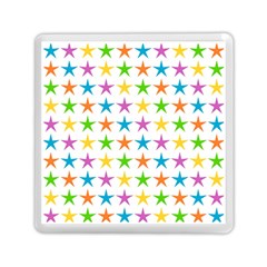 Star Pattern Design Decoration Memory Card Reader (Square)