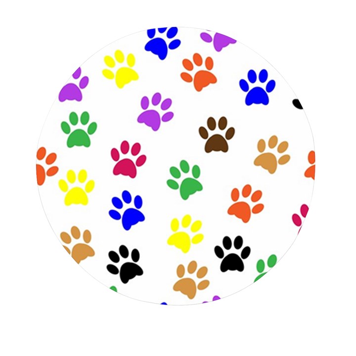 Pawprints Paw Prints Paw Animal Mini Round Pill Box