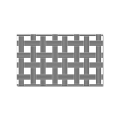 Seamless Stripe Pattern Lines Sticker Rectangular (100 pack)