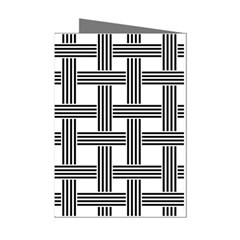 Seamless Stripe Pattern Lines Mini Greeting Cards (Pkg of 8)