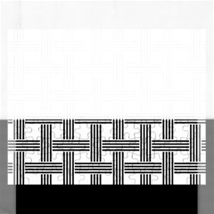 Seamless Stripe Pattern Lines Rectangular Jigsaw Puzzl