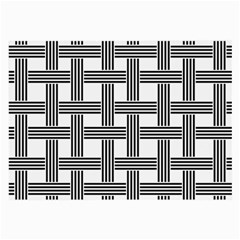 Seamless Stripe Pattern Lines Large Glasses Cloth (2 Sides)