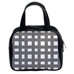 Seamless Stripe Pattern Lines Classic Handbag (Two Sides)