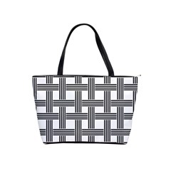 Seamless Stripe Pattern Lines Classic Shoulder Handbag