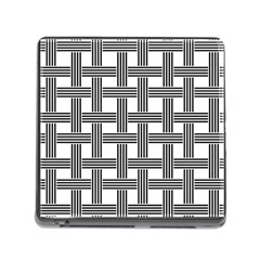 Seamless Stripe Pattern Lines Memory Card Reader (Square 5 Slot)