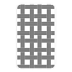 Seamless Stripe Pattern Lines Memory Card Reader (Rectangular)