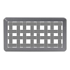 Seamless Stripe Pattern Lines Memory Card Reader (Mini)