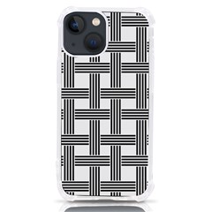 Seamless Stripe Pattern Lines iPhone 13 mini TPU UV Print Case