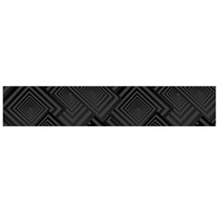 Diagonal Square Black Background Large Premium Plush Fleece Scarf 