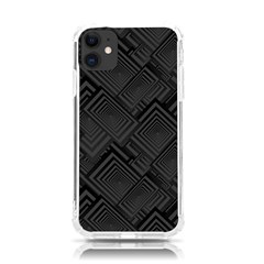 Diagonal Square Black Background Iphone 11 Tpu Uv Print Case