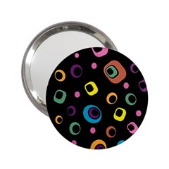 Abstract Background Retro 60s 70s 2 25  Handbag Mirrors