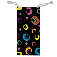 Abstract Background Retro 60s 70s Jewelry Bag