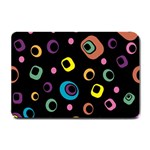 Abstract Background Retro 60s 70s Small Doormat 24 x16  Door Mat