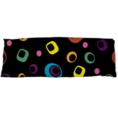 Abstract Background Retro 60s 70s Body Pillow Case (dakimakura)