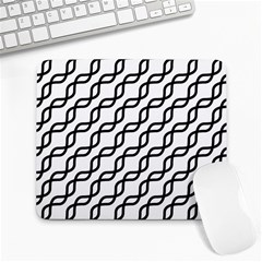 Diagonal Stripe Pattern Large Mousepad by Apen