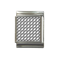 Diagonal Stripe Pattern Italian Charm (13mm) by Apen