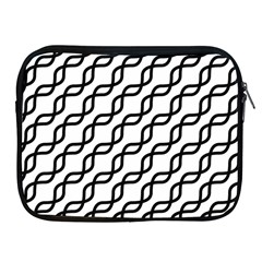 Diagonal Stripe Pattern Apple Ipad 2/3/4 Zipper Cases by Apen