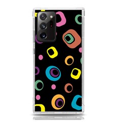 Abstract Background Retro 60s 70s Samsung Galaxy Note 20 Ultra Tpu Uv Case by Apen