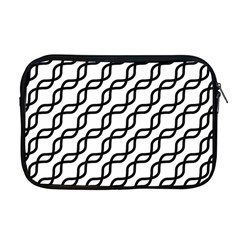 Diagonal Stripe Pattern Apple Macbook Pro 17  Zipper Case by Apen