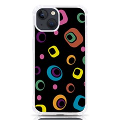 Abstract Background Retro 60s 70s Iphone 13 Tpu Uv Print Case by Apen