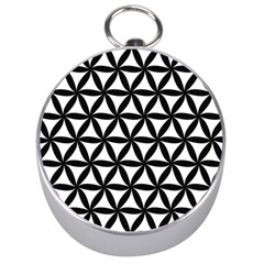 Pattern Floral Repeating Silver Compasses by Apen