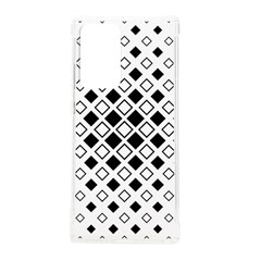 Square Diagonal Pattern Monochrome Samsung Galaxy Note 20 Ultra Tpu Uv Case by Apen