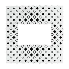 Square Diagonal Pattern Monochrome White Box Photo Frame 4  X 6  by Apen