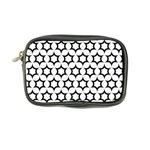 Pattern Star Repeating Black White Coin Purse Front