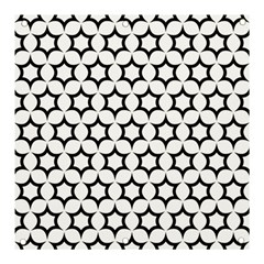 Pattern Star Repeating Black White Banner And Sign 3  X 3  by Apen