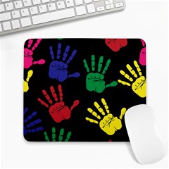 Ellipse Pattern Background Large Mousepad by Apen