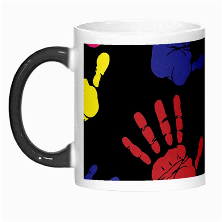 Ellipse Pattern Background Morph Mug