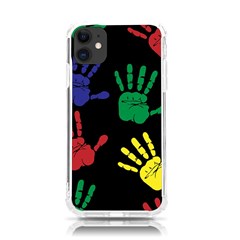 Ellipse Pattern Background Iphone 11 Tpu Uv Print Case by Apen